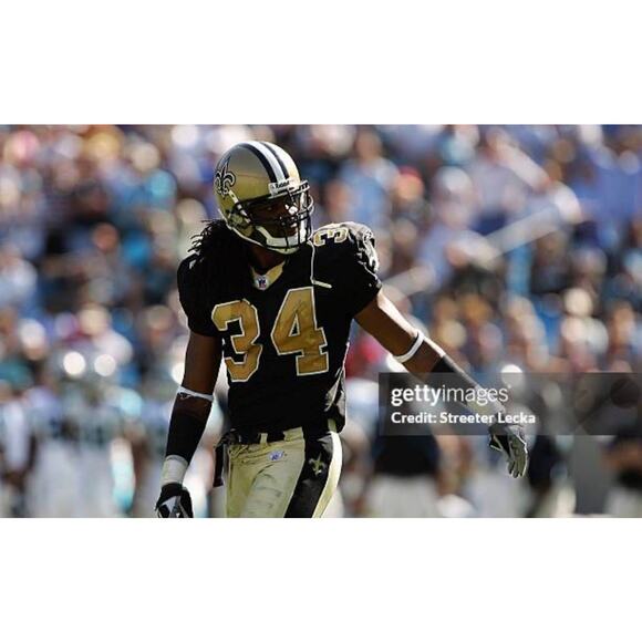 2004 Authentic Mike Mckenzie Reebok Game Issue/Use Jersey NFL New Orleans Saints - Picture 13 of 13